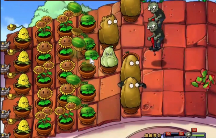 植物大战僵尸中跳跳舞会怎么过1
