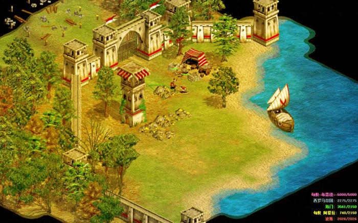 帝国时代2蒙特祖玛第三关怎么过3