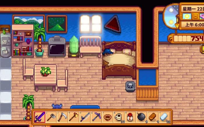 星露谷物语如何装备鱼钩1