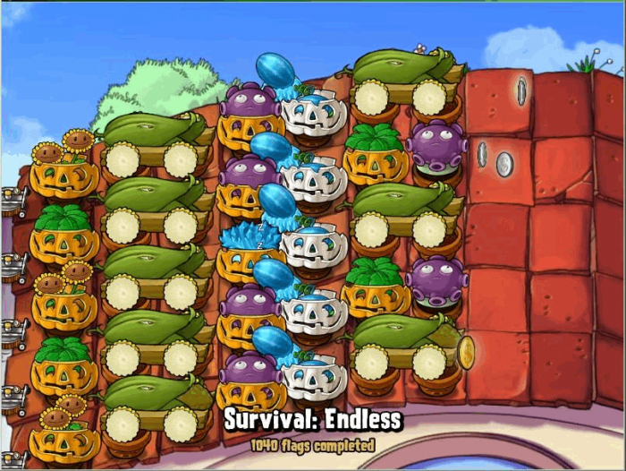 植物大战僵尸屋顶弹跳僵尸怎么打1