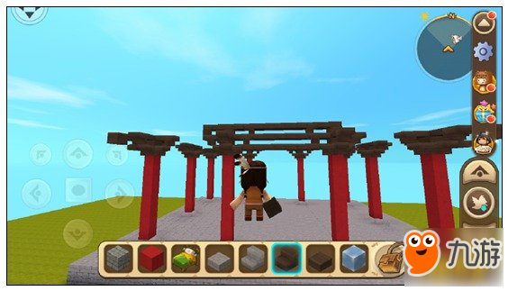 站在巅峰的男人 迷你世界古风小庙图文教程