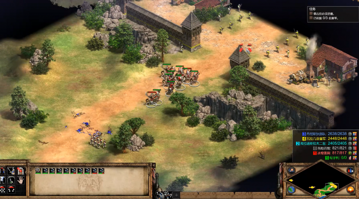 帝国时代2德古拉第四关怎么过3