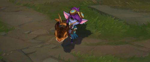 《英雄联盟》驯龙高手崔丝塔娜皮肤预览